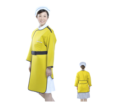 射线防护服(正穿长袖单面式) 0.35mmpb【900mm*600mm】