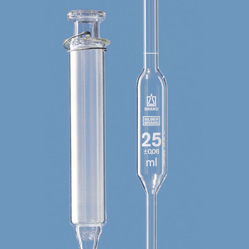 Brand普兰德 胖肚移液管活塞式 SILBERBRAND 蓝色 1ml (31402)
