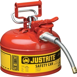 JUSTRITE 易燃液体的UNO Ⅱ类安全罐 7210120Z (4升)