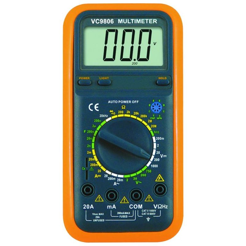 胜利VICTOR 数字多用表 (VC9807A+)