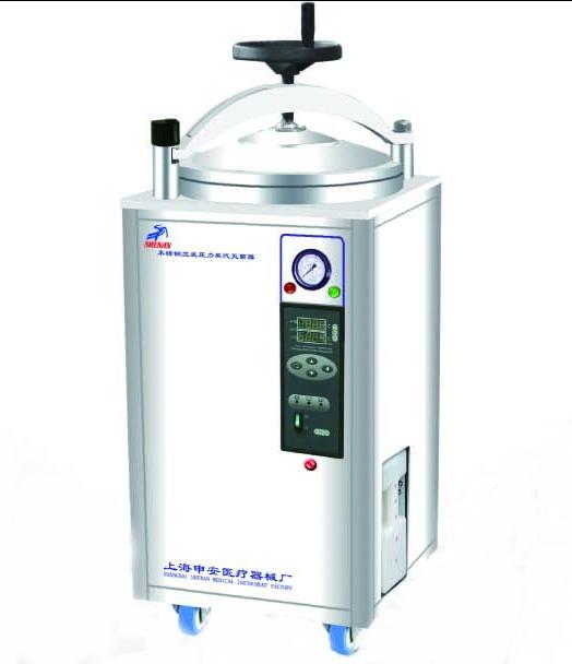 申安 手轮式自动型不锈钢立式压力蒸汽灭菌器 LDZX-75KBS(内循环)