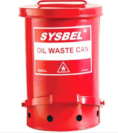 西斯贝尔SYSBEL 油渍废弃物防火桶 WA8109500（14加仑）