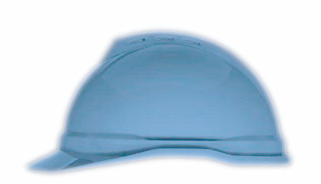 MSA梅思安 V-Gard500PE豪华型安全帽(浅蓝色)(10108863)