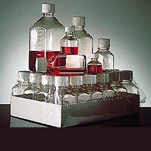 Nalgene耐洁 无菌培养基方瓶 2019-0125(瓶身PETG材料,瓶盖HDPE材料)