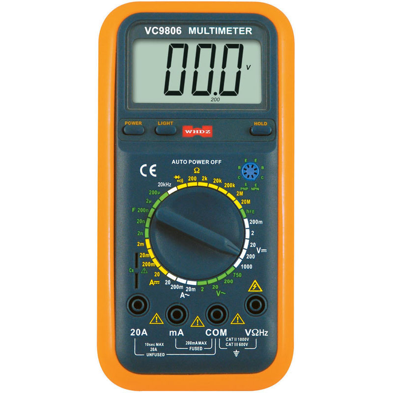 胜利VICTOR 数字多用表 (VC9806)