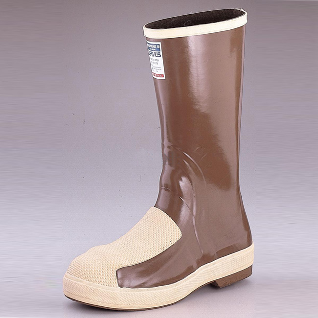 NORTH/诺斯 SERVUS无缝氯丁橡胶防化靴（带跖骨防护） 【美码7】 (22206)