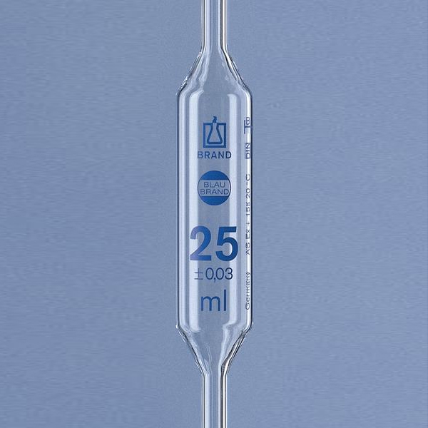 Brand普兰德 胖肚移液管单刻度 BLAUBRAND® AS级 0.5ml （29701）