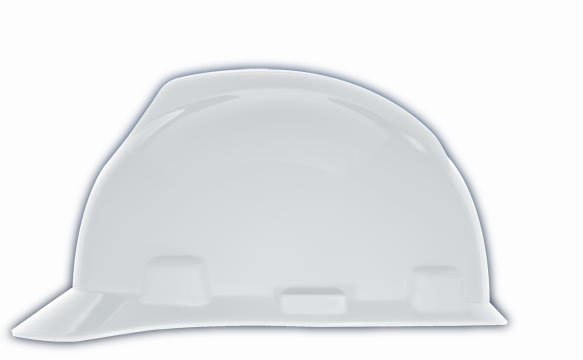 MSA梅思安 V-Gard（9111811）标准型安全帽（白色）