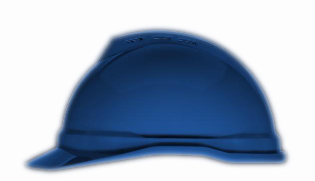 MSA梅思安 V-Gard500ABS豪华型安全帽（蓝色）（10109022）