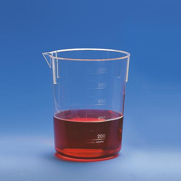 Brand普兰德 烧杯 低型 PMP材质 蚀刻刻度 1000ml (89562)