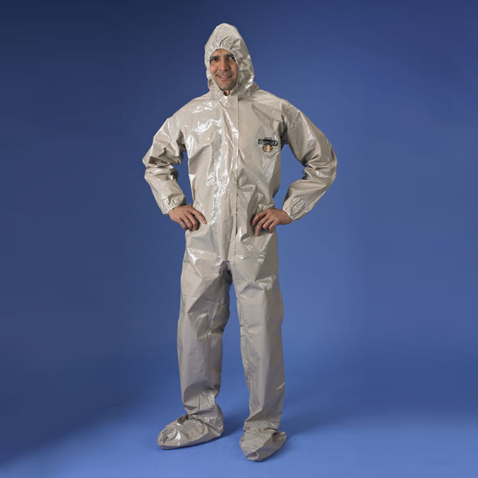 Lakeland 雷克兰 ChemMAX 凯麦斯 连袜式带帽连体防化服(CT4-A150-XXL)