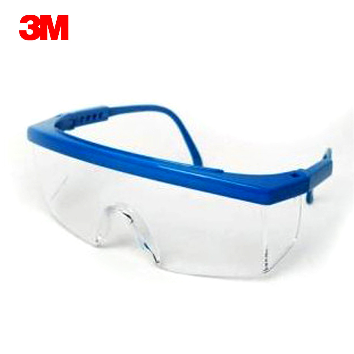 3M 1711AF蓝色镜架防起雾防护眼镜 70071572948