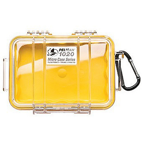 PELICAN派力肯 微型箱 Pelican Micro case 1020(黄色)