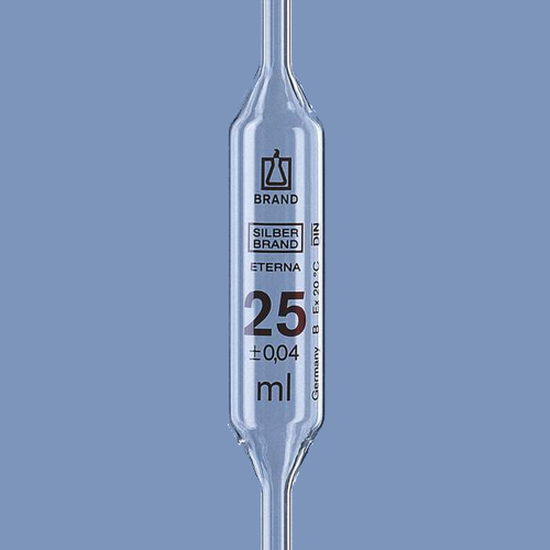 Brand普兰德 胖肚移液管单刻度 SILBERBRAND ETERNA B级 5ml (29501)