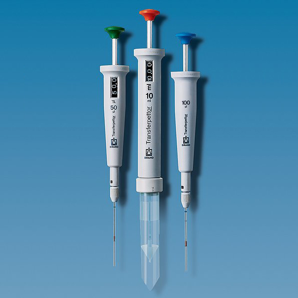Brand普兰德 Transferpettor 固定量程外置活塞式移液器 10ul 橙 (701858)