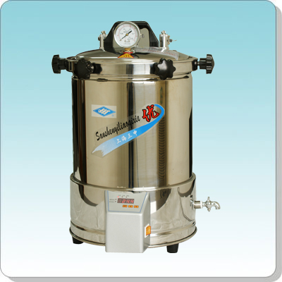 手提式不锈钢压力蒸汽灭菌器(定时数控) YX280A*