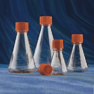 Corning康宁 旋盖三角瓶 125ml 透气盖 (431143)