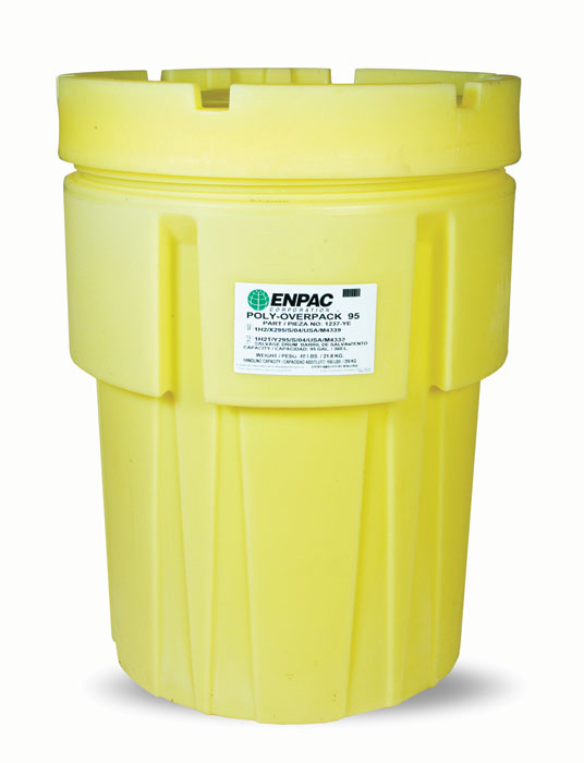 ENPAC盈培科 95加仑泄漏处理桶套装 1391-YE吸液型