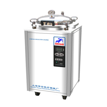 申安 翻盖式自动型不锈钢立式压力蒸汽灭菌器(全不锈钢) LDZX-50FBS