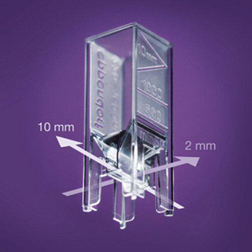 Eppendorf/艾本德 分光光度计适配器, 光程中心高度 8.5mm (4099 001.009)