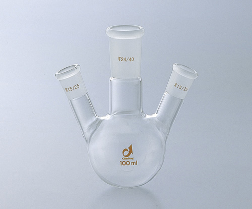 通用配研三口烧瓶共通摺合三つ口フラスコFLASK GLASS
