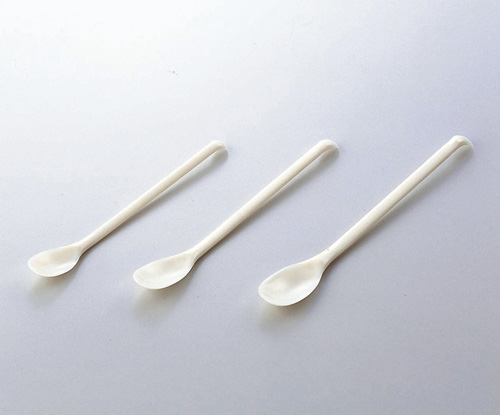 勺子（ABS树脂制）ラボラン白プラサジABS PLASTIC SPOONS