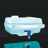 Nalgene耐洁 Lowboys 矮形放水瓶 2324-0015（瓶身PP材料，瓶盖和水龙头PP材料）