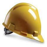V-Gard标准型安全帽 ABS 易拉宝帽衬 黄色 针织布吸汗带 （9122319）