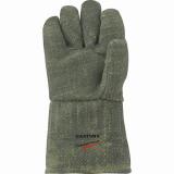 CASTONG卡斯顿 绿色斜纹布（手掌）五指手套500℃（GAAA15-34）