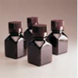 Nalgene耐洁 琥珀色方型培养基瓶 322021-0125（瓶身PETG材料，瓶盖HDPE材料）