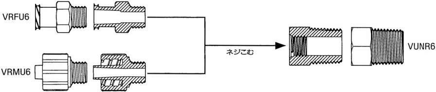 メスルアーフィッティング|||VRFU6 10入/