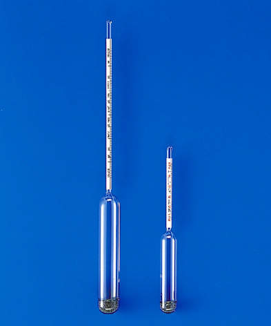 標準比重計　小型　１９本組|||№２　１６０㎜/19包标准比重小| | |№2160毫米