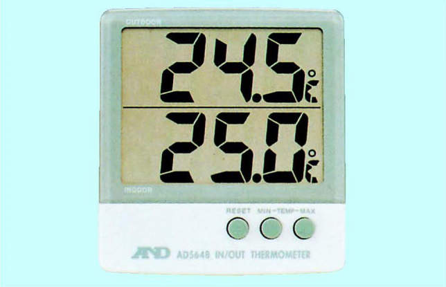 Ａ＆Ｄ　ＡＤ－５６４８|||大型液晶デジタル内外温度計/A＆D AD-5648 | | |大屏幕液晶数字温度计内外