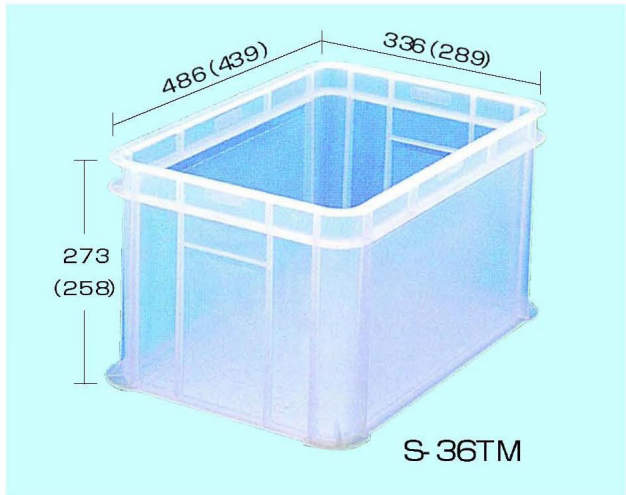 透明コンテナー|||Ｓ－３６ＴＭ　３６Ｌ/透明容器| | | S-36TM 36L 