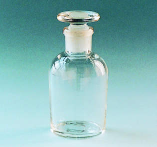 試薬瓶 細口 白 硬質|||3000ml/试剂瓶窄口白色硬| | |3000毫升