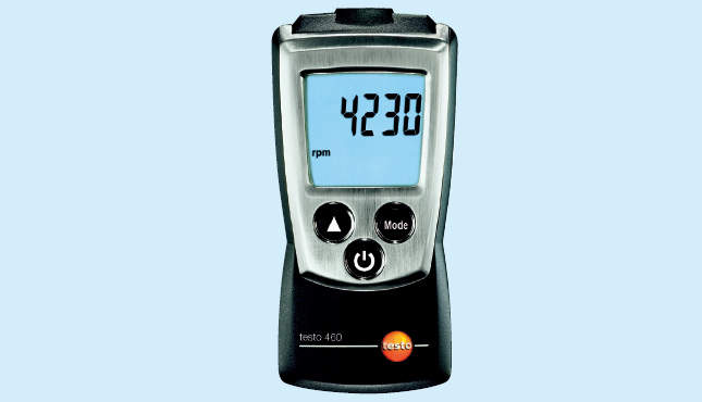 ポケットライン　非接触式回転計|||ｔｅｓｔｏ４６０/掌上行非接触式转速表| | | testo460 