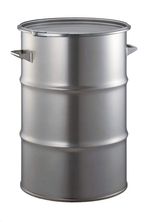 ステンレスドラム缶　オープン缶|||３５０Ｌ　取手付/不锈钢滚筒| | | 350L带手柄可以开罐