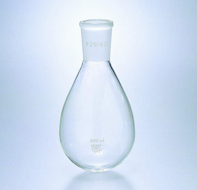 IWAKI　共通摺合せナス型フラスコ|||ＮＡＳＵＧＪ－ＦＫ５０－１９/IWAKI常见的滑动适合圆底烧瓶中| | | NASUGJ FK50-19 