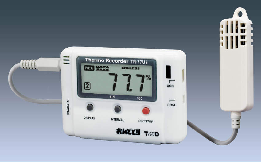 Ｔ＆Ｄ　温湿度記録計|||おんどとり　ＴＲ－７７Ｕｉ/T＆D温湿度计| | |语音主席TR-77Ui 
