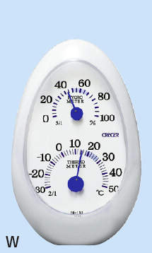 温湿度計　Ｔａｍａｇｏ|||ＣＲ－１３３Ｗ/温湿度计TAMAGO | | | CR-133W 