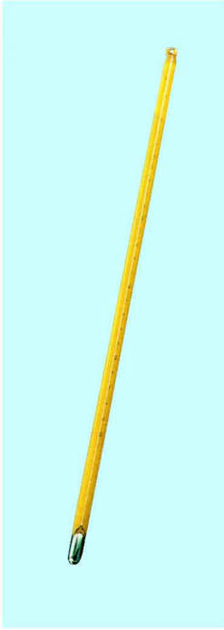 水銀　黄バック温度計|||０～１５０℃　３００㎜/黄背水银温度计| | | 0〜150℃300毫米
