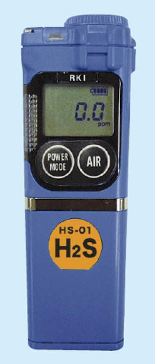 理研 HS-01 乾電池式|||ポケッタブル硫化水素モニター/RIKEN HS-01电池| | |便携硫化氢显示器