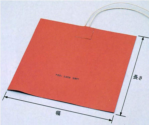 シリコンラバーヒーター|||長さ２００㎜×幅２００㎜/硅橡胶加热器| | |200毫米×宽度200毫米的长度