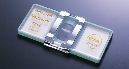 改良型ノイバウエル血球計算盤|||標準　JHS　ｾｯﾄ　03-200-2/改进Noibaueru血球| | |标准的金华盛设置03-200-2 