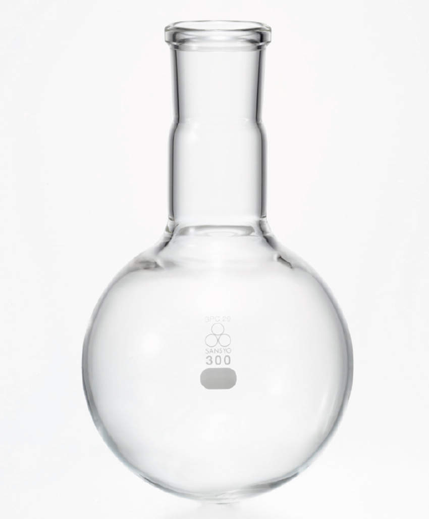 三商印 SPC丸底フラスコ|||100ml SPC19/