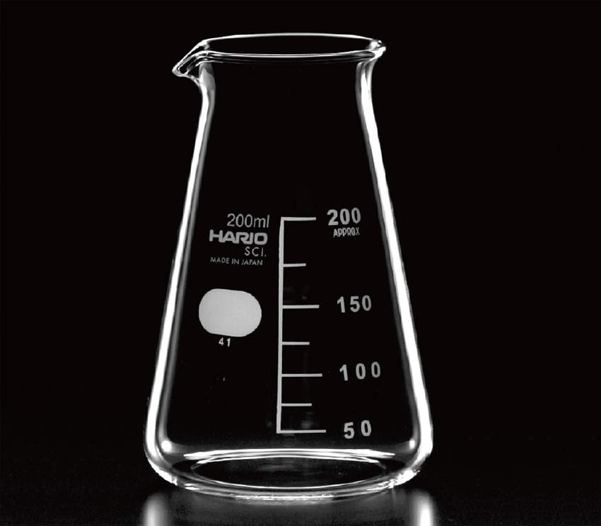 ハリオ コニカルビーカー|||50ml/哈里欧锥形烧杯| | |50毫升中