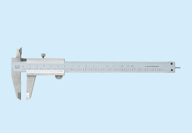 新潟精機　シルバー普及型ノギス|||ＶＣ－１５/