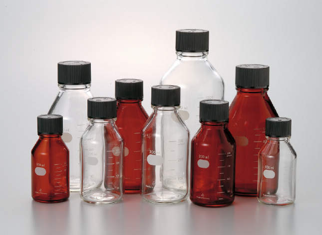 三商 SG(ガラス)ボトル 茶|||500ml-38 Dタイプ/