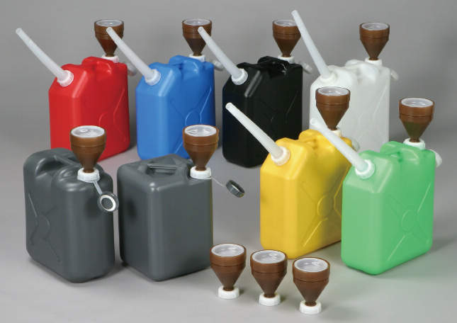 廃液回収缶 PE製|||イエロー 20L/废物回收PE-| | |黄色20L