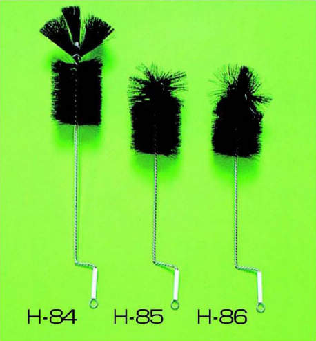 クランク回転ブラシ H-84|||ビニールパイプ入 先付三ツ矢/曲柄旋转刷H-84 | | |塑料管道供应商,三矢